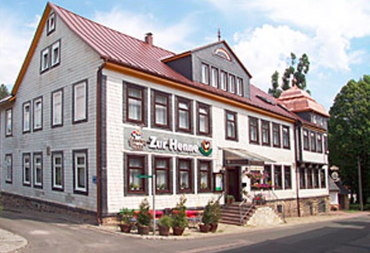 Hotel Zur Henne Schmiedefeld am Rennsteig Exterior foto
